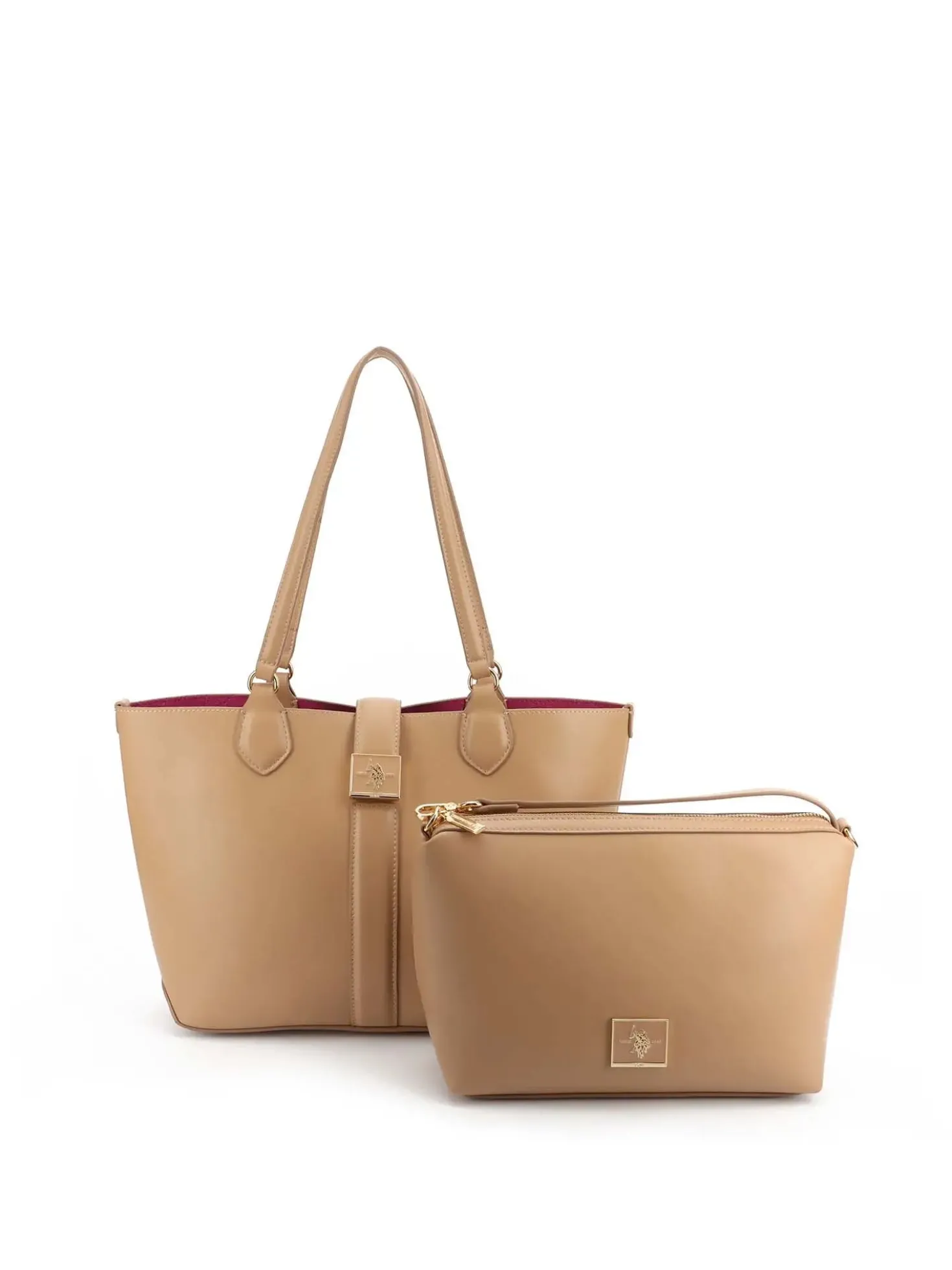 BORSA A SPALLA DONNA - US POLO ASSN. POLVERE - BEUMF9044WVP