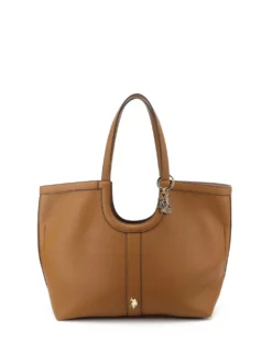 BORSA A SPALLA DONNA - US POLO ASSN. TAN - BEU8L9054WVP