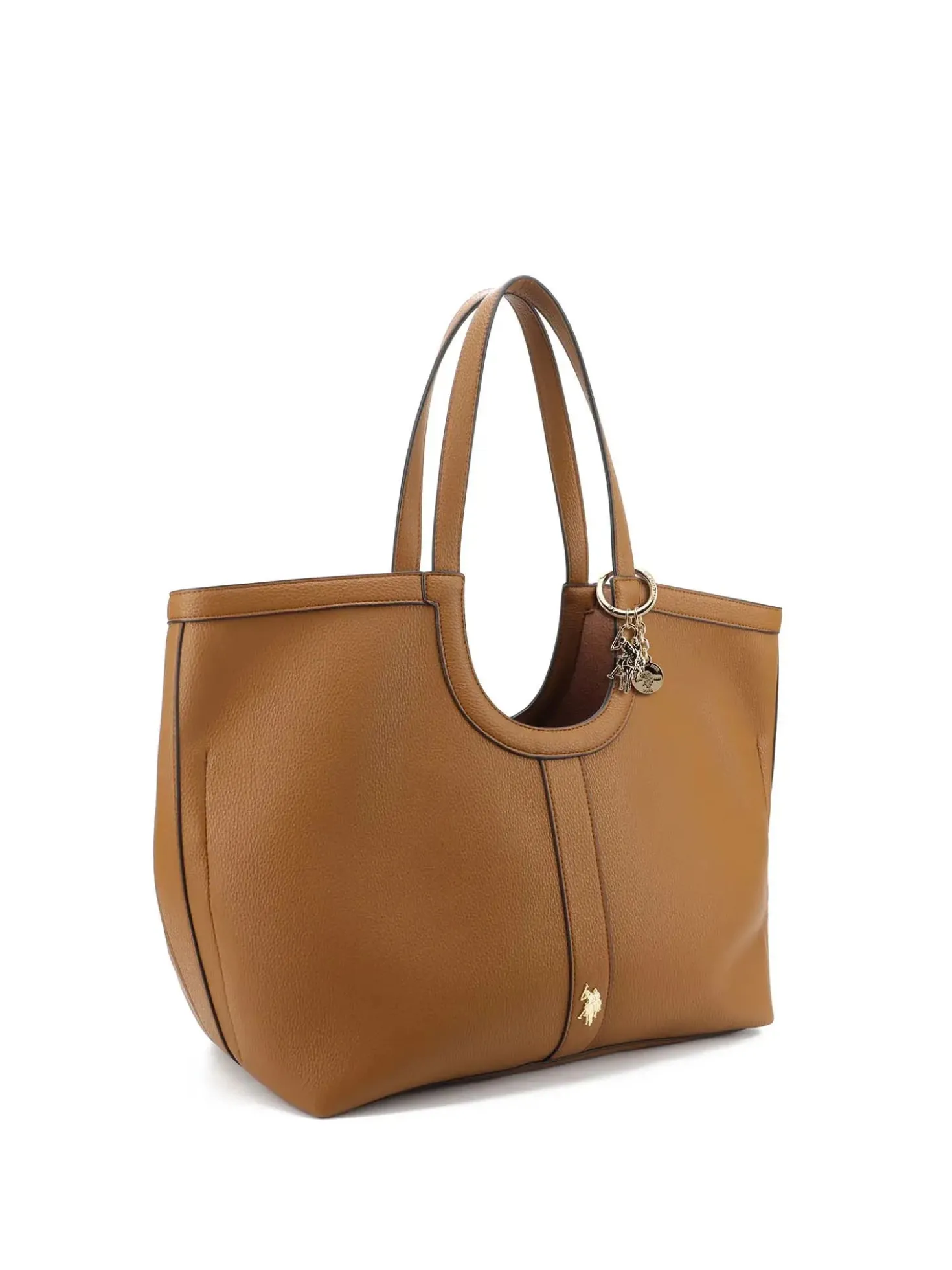 BORSA A SPALLA DONNA - US POLO ASSN. TAN - BEU8L9054WVP