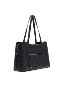BORSA VALIGERIA UNISEX - GUESS CARBONE - TWOB99 24024
