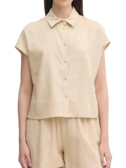 CAMICIA DONNA - GAUDI JEANS BEIGE - 611BD45024