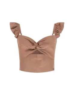 CAMICIA DONNA - GUESS APPAREL COGNAC - W6GH92 W2383
