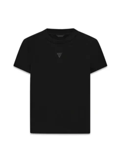 CAMICIA DONNA - GUESS APPAREL NERO - W5BP07 KCGM2