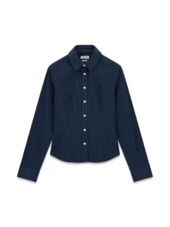 CAMICIA DONNA - GUESS JEANS BLU - W6YH11 W2835