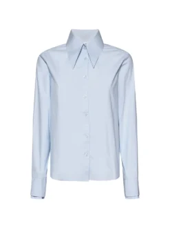 CAMICIA DONNA - SILVIAN HEACH AZZURRO - GPP26166CA