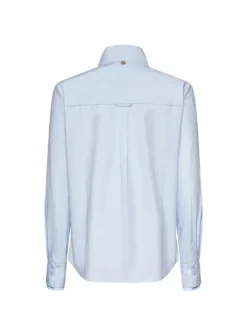 CAMICIA DONNA - SILVIAN HEACH AZZURRO - GPP26166CA