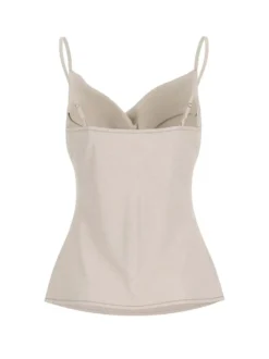 CANOTTA DONNA - GUESS APPAREL BEIGE - W6RH55 WJ732