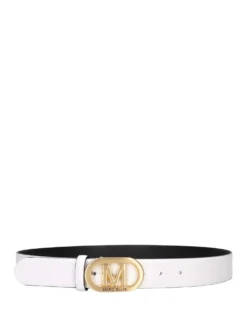 CINTURA DONNA - MARC ELLIS BIANCO-ORO - ME BELT - 175 BX