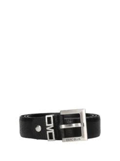 CINTURA DONNA - MARC ELLIS NERO-ARGENTO - ME BELT - 170 DO