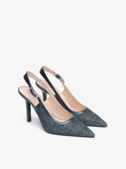 DECOLLETE DONNA - NERO GIARDINI BLU - E615430DE