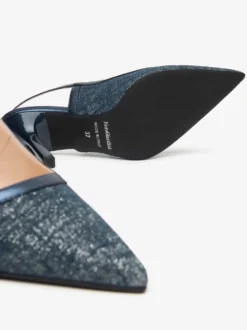 DECOLLETE DONNA - NERO GIARDINI BLU - E615430DE