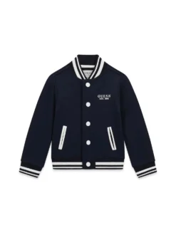 FELPA BAMBINO - GUESS KIDS BLU - N6RQ06 K0170