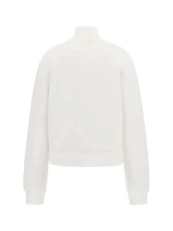 FELPA DONNA - GUESS ATHLEISURE BIANCO - V2YQ17 K7UW2