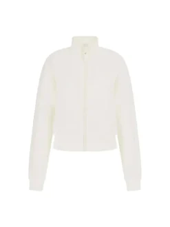 FELPA DONNA - GUESS ATHLEISURE BIANCO - V2YQ17 K7UW2