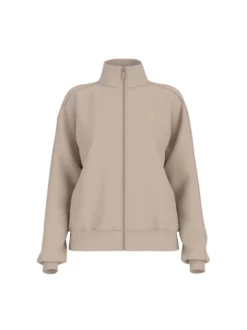 FELPA DONNA - GUESS ATHLEISURE SABBIA - V5BQ15 KCX22