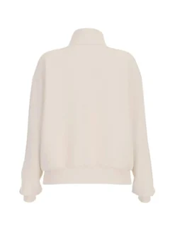 FELPA DONNA - GUESS ATHLEISURE BIANCO - V5BQ15 KCX22