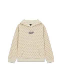 FELPA RAGAZZO - GUESS KIDS BEIGE - L6YQ06 K4046