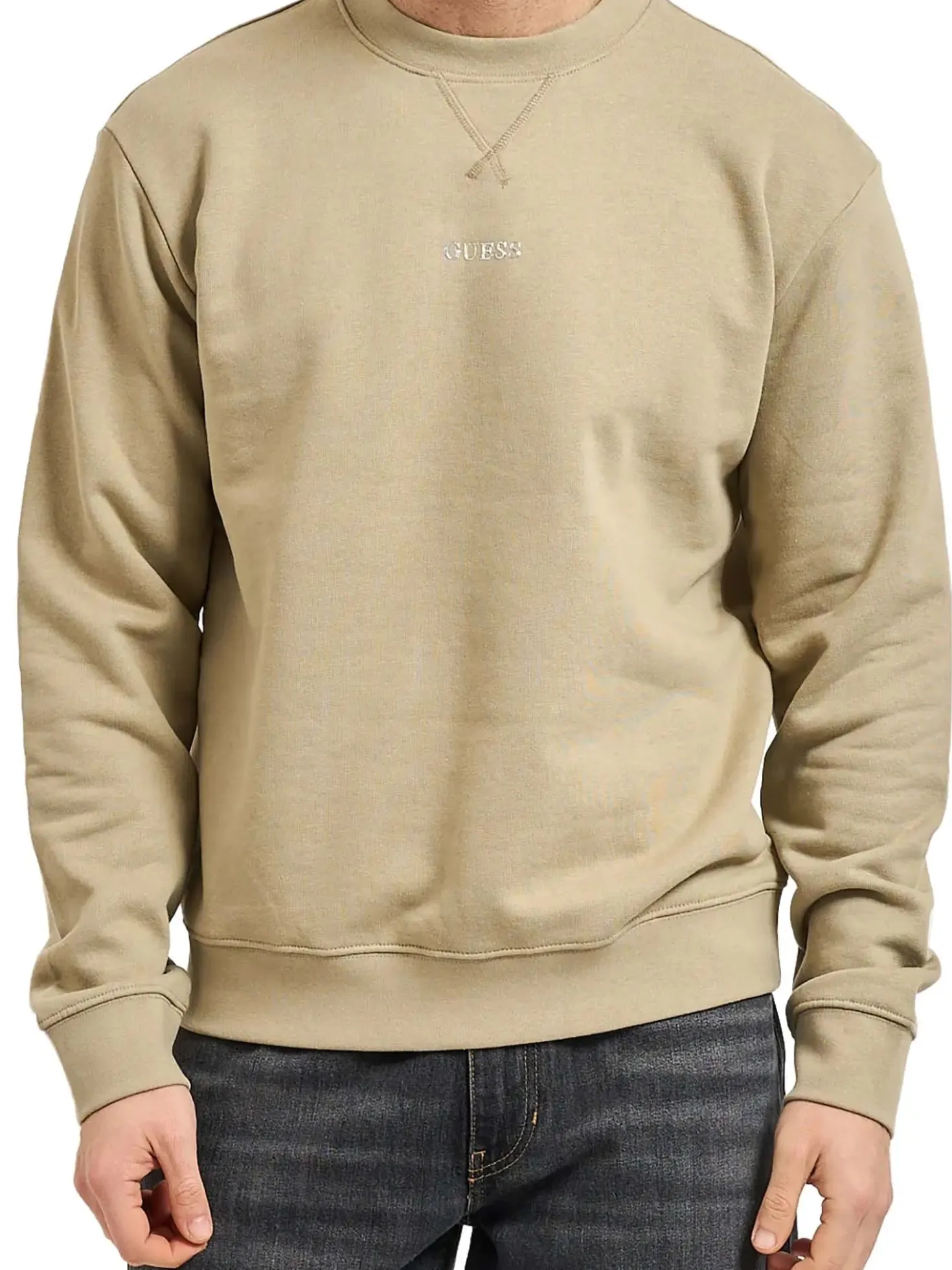 FELPA UOMO - GUESS ATHLEISURE GRIGIO - Z6RQ19 KAIJ1