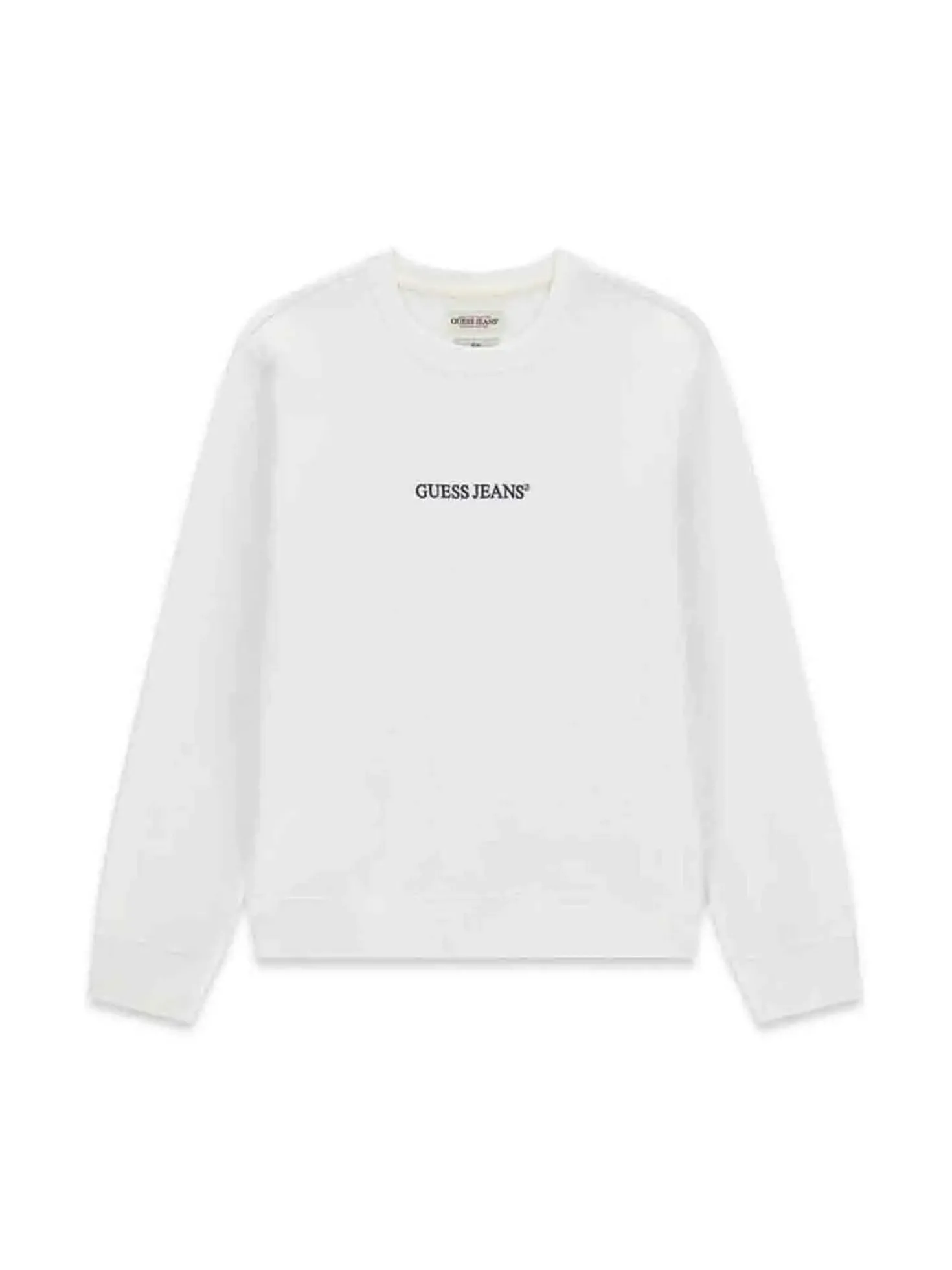 FELPA UOMO - GUESS JEANS BIANCO - M4YQ19 K9V31