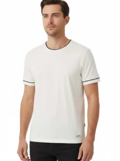 FELPA UOMO - GUESS JEANS BIANCO - M6GR00 Z4511