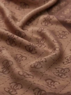 FOULARD DONNA - GUESS MARRONE - AW5526 VIS03
