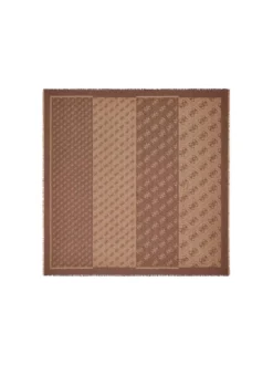 FOULARD DONNA - GUESS MARRONE - AW5526 VIS03