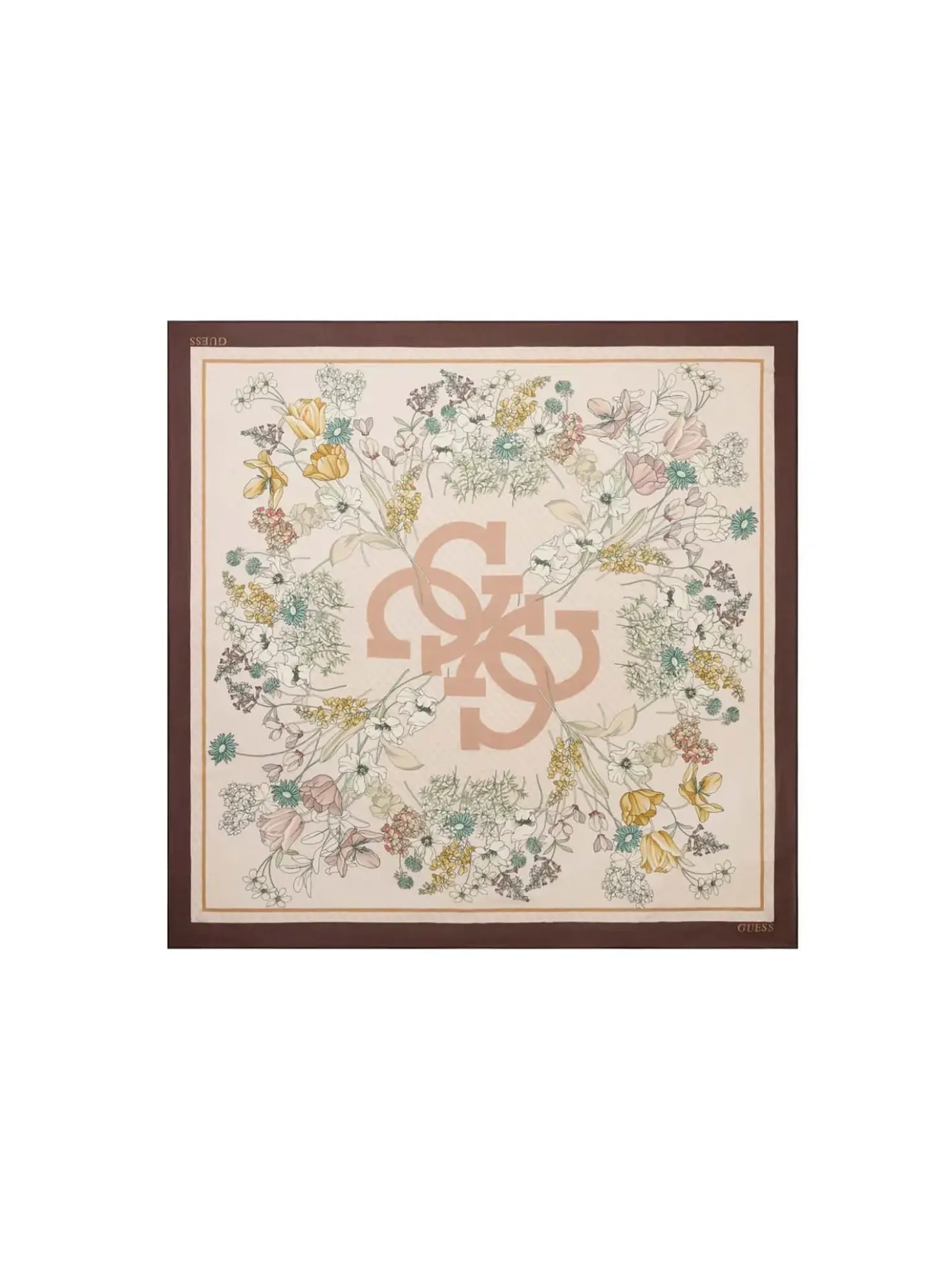 FOULARD DONNA - GUESS MARRONE - AW5538 MOD03