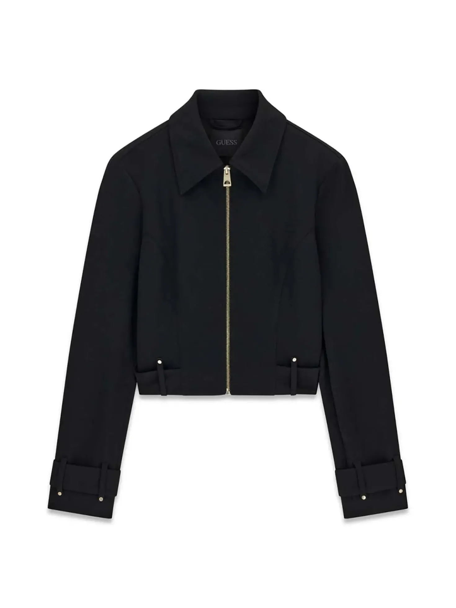 GIUBBOTTO DONNA - GUESS APPAREL NERO - W6YL21 K4327
