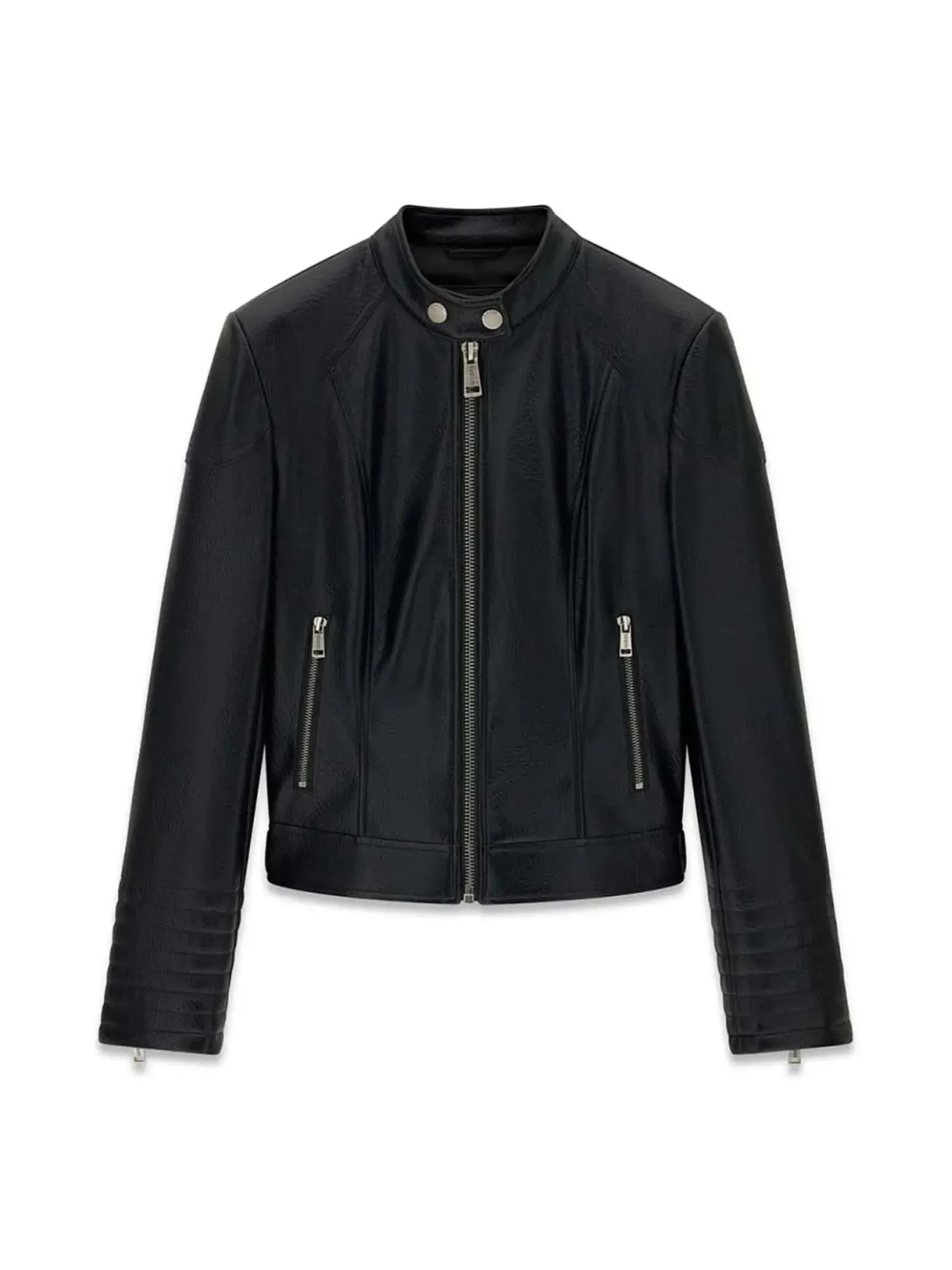 GIUBBOTTO DONNA - GUESS APPAREL NERO - W6YL25 W2914