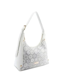 HOBO DONNA - GATTINONI ROMA BIANCO - BENTD8839WZT