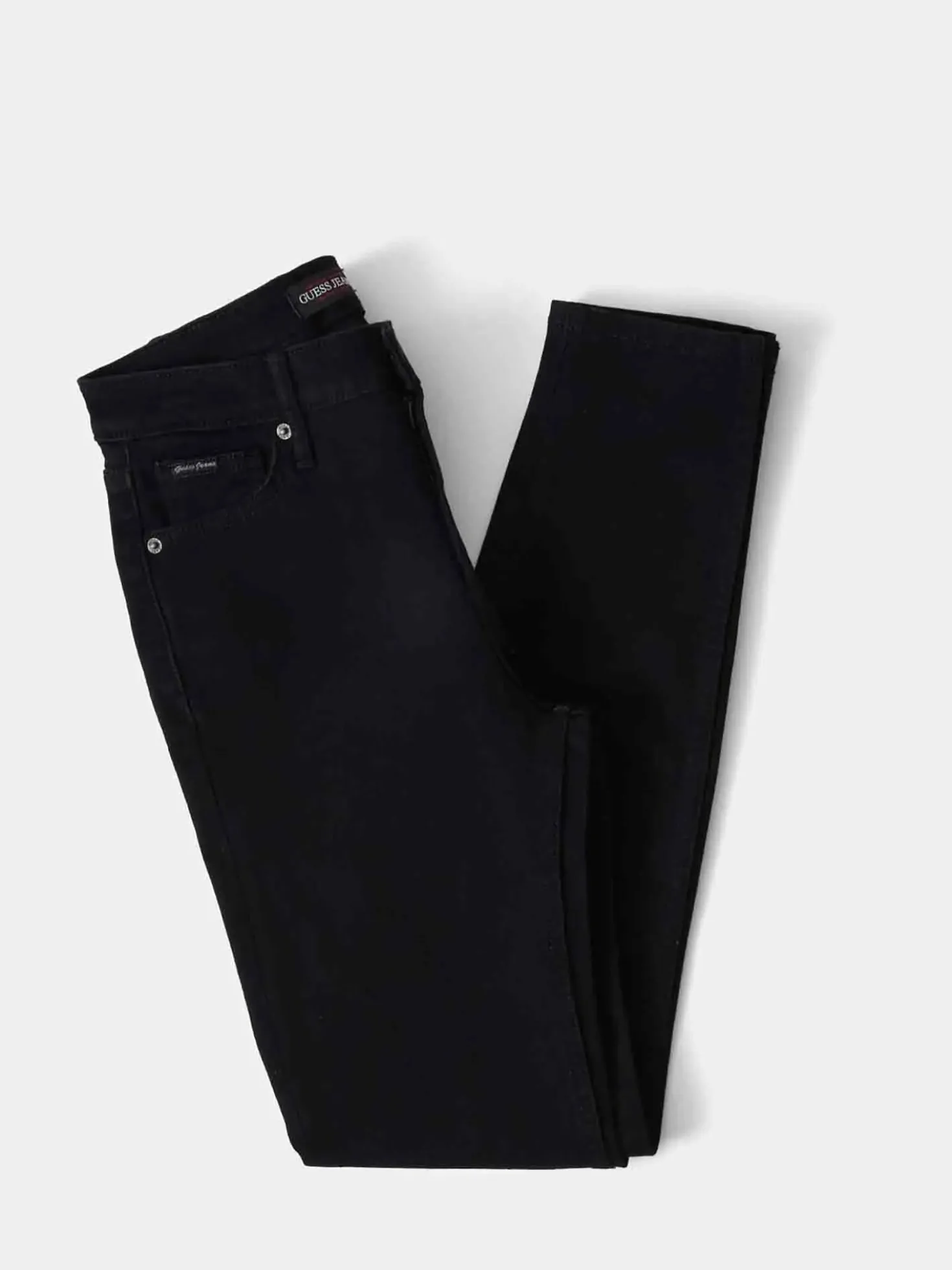 JEANS DONNA - GUESS JEANS NERO - W5YA92 D6311