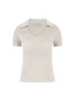 MAGLIA DONNA - GUESS APPAREL BIANCO - W6RR62 Z0132