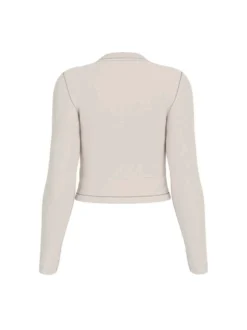 MAGLIA DONNA - GUESS ATHLEISURE BIANCO - V6YP05 K4260