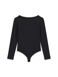MAGLIA DONNA - GUESS ATHLEISURE NERO - V4YP07 J1314