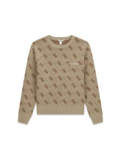 MAGLIA RAGAZZO - GUESS KIDS BEIGE - L6YR15 Z0893