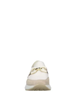 MOCASSINO DONNA - CINZIA SOFT ARGENTO-BIANCO - IV7725004