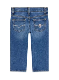 PANTALONE BAMBINO - GUESS KIDS BLU - N6YA04 D1266