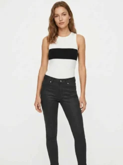 PANTALONE DONNA - GAUDI JEANS NERO - 611BD25054