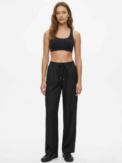 PANTALONE DONNA - GUESS APPAREL NERO - W6GB07 W1781