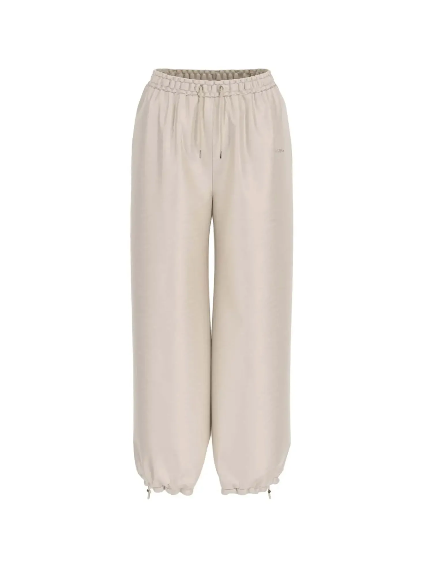 PANTALONE DONNA - GUESS ATHLEISURE BEIGE - V6RB21 WL232