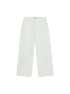PANTALONE RAGAZZA - GUESS KIDS BIANCO - J6RB11 WH1T0