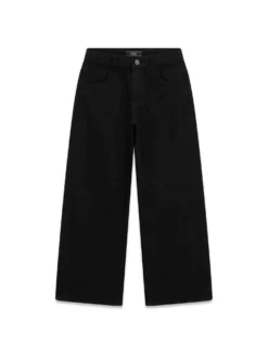 PANTALONE RAGAZZA - GUESS KIDS NERO - J6YB08 W2634