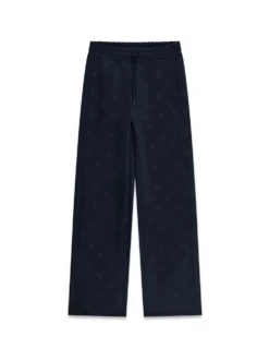 PANTALONE TUTA DONNA - GUESS ATHLEISURE BLU - V6YB10 K4295