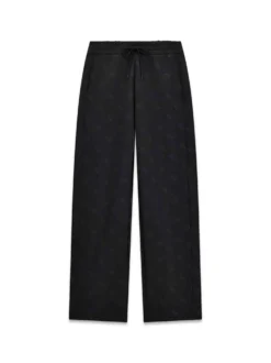 PANTALONE TUTA DONNA - GUESS ATHLEISURE NERO - V6YB10 K4295