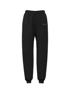 PANTALONE TUTA DONNA - GUESS ATHLEISURE NERO - V5BB23 KCX22