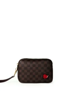 POCHETTE DONNA - R372 MARRONE - P004