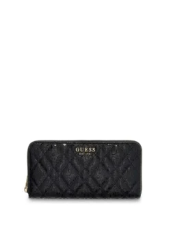 PORTAFOGLIO DONNA - GUESS NERO - SWGG96 28146