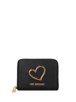PORTAFOGLIO DONNA - LOVE MOSCHINO NERO - JC5507PP1OLQ0