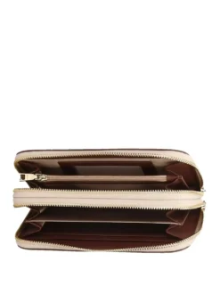 PORTAFOGLIO DONNA - POLLINI AVORIO-MARRONE - TE9002PP02Q11