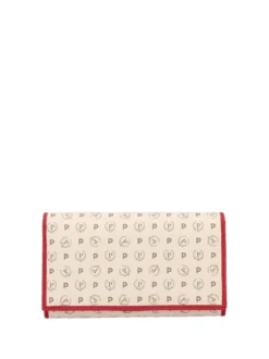 PORTAFOGLIO DONNA - POLLINI AVORIO-ROSSO - TE9000PP02Q11